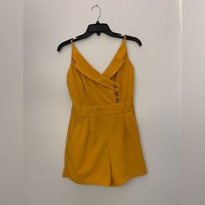 Cute yellow romper